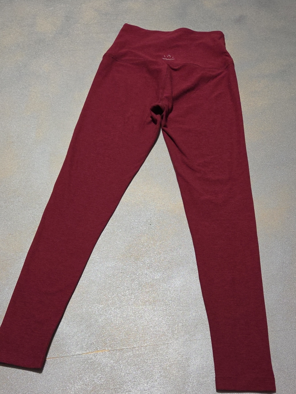 Beyond Yoga Deep Burgundy High-Rise Leggings